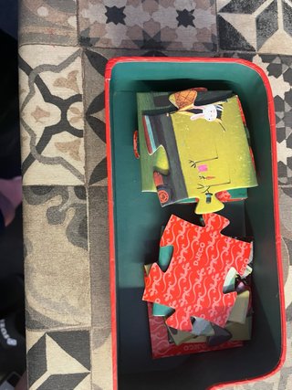 Puzzle infantil Djeco autobús