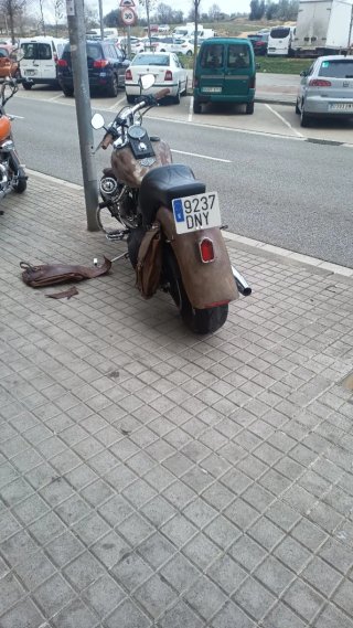 Guardabarros Softail 200mm
