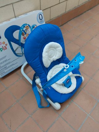 Hamaca Bebé Chicco Hoopla Azul