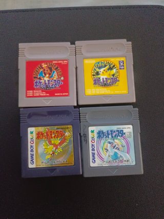 Cartuchos Pokémon Japonés Game Boy