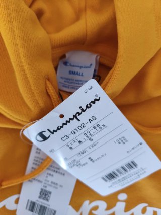Sudadera Champion Hombre Talla S naranja