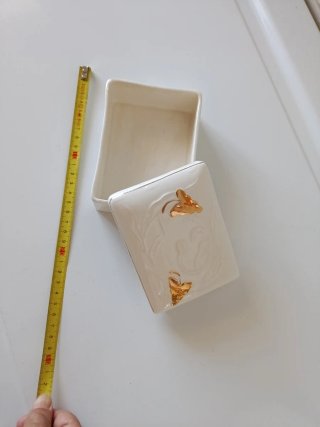 Caja de porcelana sevillana Vintage