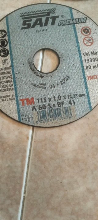 Dischi da taglio SAIT 115x1,6x22 A46S-BF41