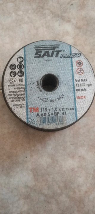 Dischi da taglio SAIT 115x1,6x22 A46S-BF41