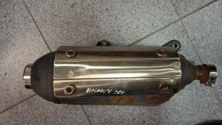 Escape malaguti phantom 250 cc