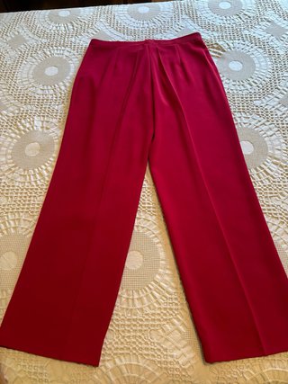 Americana y pantalón traje rojo