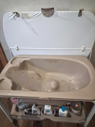 Bañera cambiador Jane para bebé