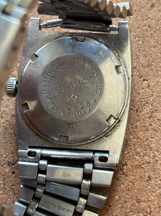 Seiko Hi-Beat Caja TV Brazalete Acero