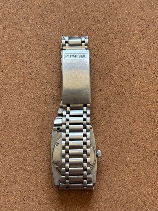 Seiko Hi-Beat Caja TV Brazalete Acero