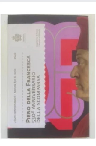 San Marino 2022 Piero Della Francesca 2 Euro