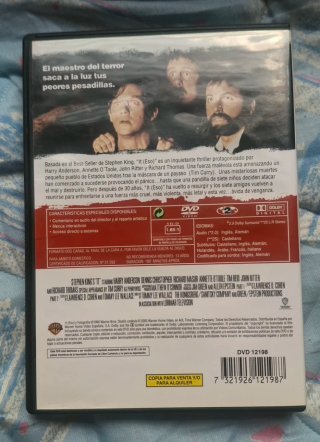 IT (ESO) DVD Stephen King Terror