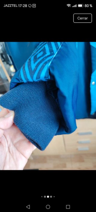 Parka Umbro Unisex Azul y Multicolor