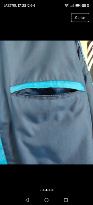 Parka Umbro Unisex Azul y Multicolor