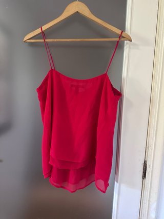 Camiseta Mango Roja Talla M