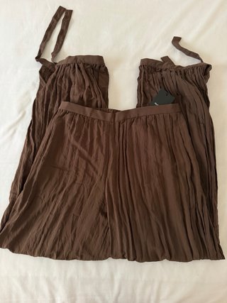 Pantalón bombacho Massimo Dutti lazada talla única