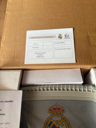 Radio Despertador RM2900 Real Madrid