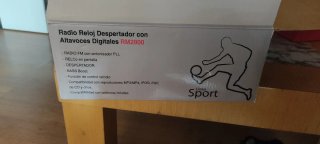 Radio Despertador RM2900 Real Madrid