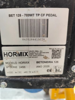Hormigonera 125L
