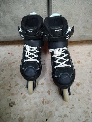 Patines en línea Oxelo Decathlon Talla 38 Negros