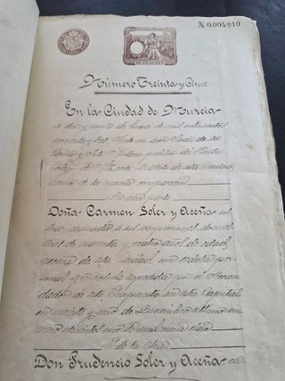 Escritura Pública Notarial 1893