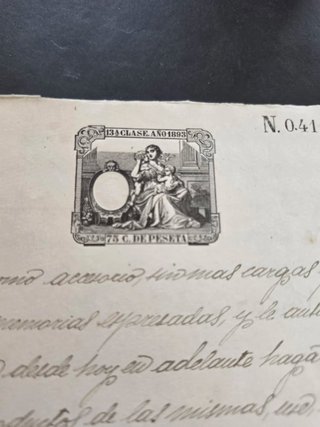Escritura Pública Notarial 1893