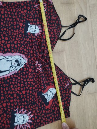 Vestido estampado animal print