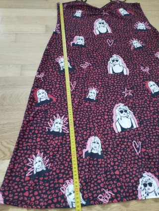 Vestido estampado animal print