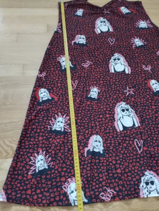 Vestido estampado animal print