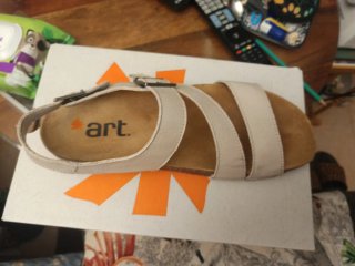 Sandalias Art Beige Talla 42