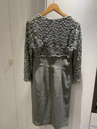 Vestido Ceremonia Talla 44 + Pamela