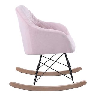 Sillón Silla Mecedora Relax base Patín Escandinavo