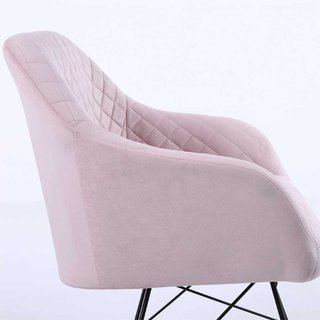 Sillón Silla Mecedora Relax base Patín Escandinavo