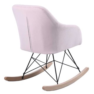 Sillón Silla Mecedora Relax base Patín Escandinavo