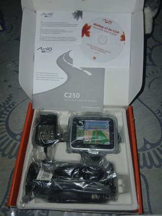 Navegador Mio DigiWalker C250