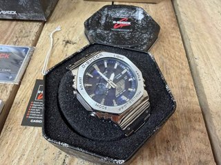 RELOJ G-SHOCK METALICO AZUL