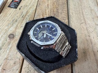 RELOJ G-SHOCK METALICO AZUL