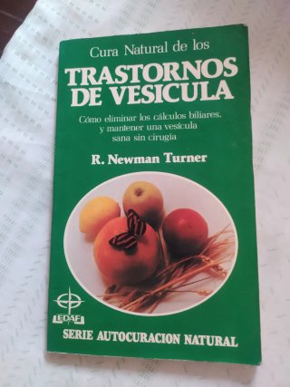 Librito cura natural trastornos vesícula