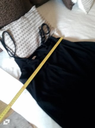 Mono pantalón campana negro
