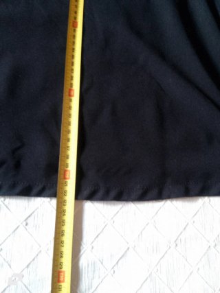 Mono pantalón campana negro