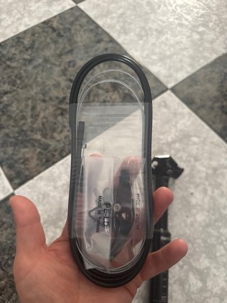 Tija telescópica para bicicleta 100mm