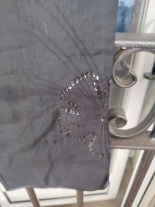 Pantalón pirata mujer lino Talla 46