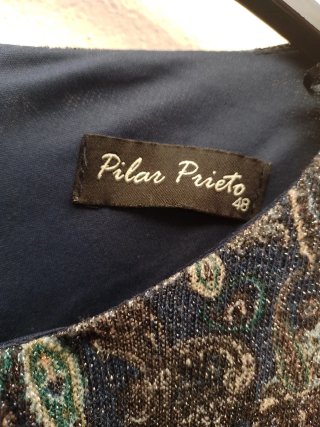Vestido estampado Pilar Prieto