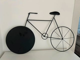 Specchio da parete design bicicletta
