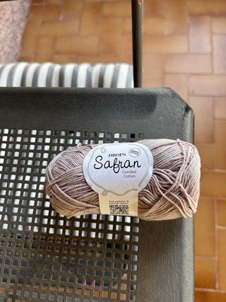 Ovillo Drops Safran Algodón Peinado