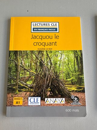 Lote libros lectura frances nivel A1 y A2