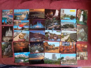 220 Tarjetas Postales Colección España