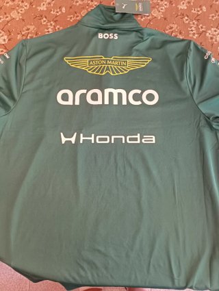 Polo Aston Martin Verde Hombre Talla XL