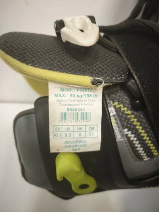 Patines en línea grises y negros.Decathlon.
