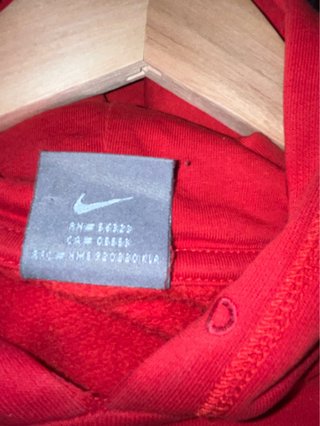 Sudadera Nike Roja