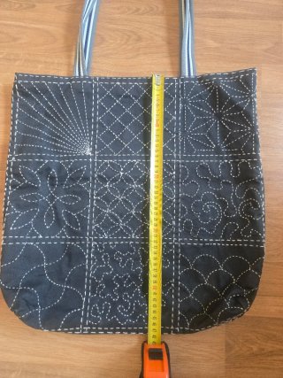 Bolso Tote / Shopper Reversible Estilo Sashiko